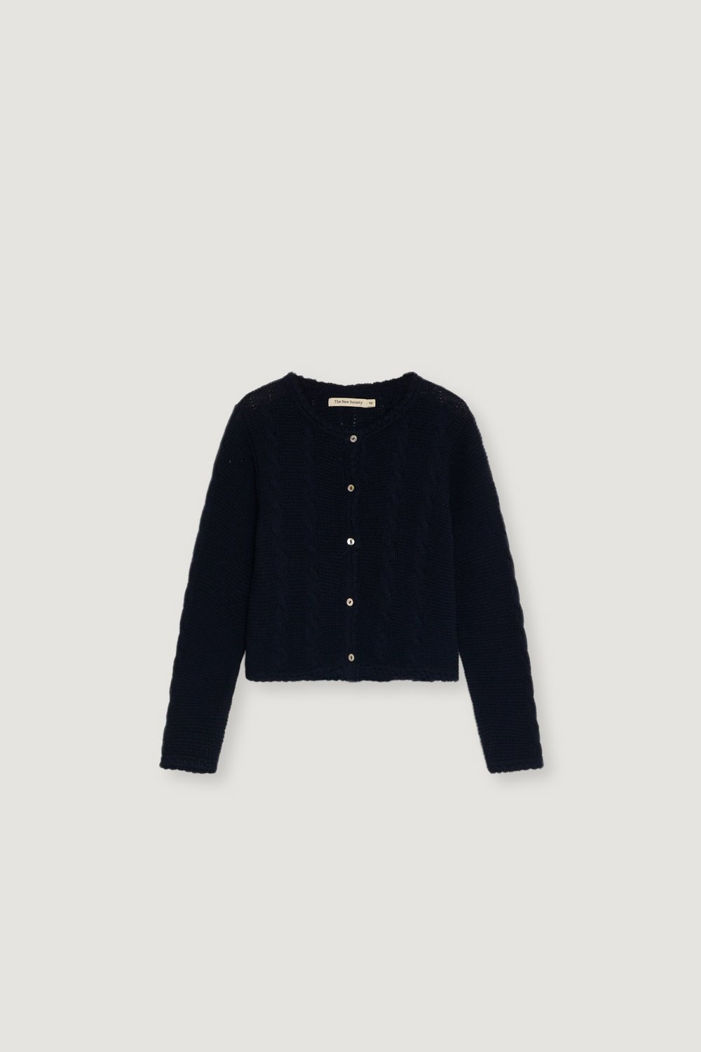 Lark Cardigan Black Iris van The New Society | Kids Conceptstore Le Fanfare