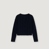 Lark Cardigan Black Iris van The New Society | Kids Conceptstore Le Fanfare
