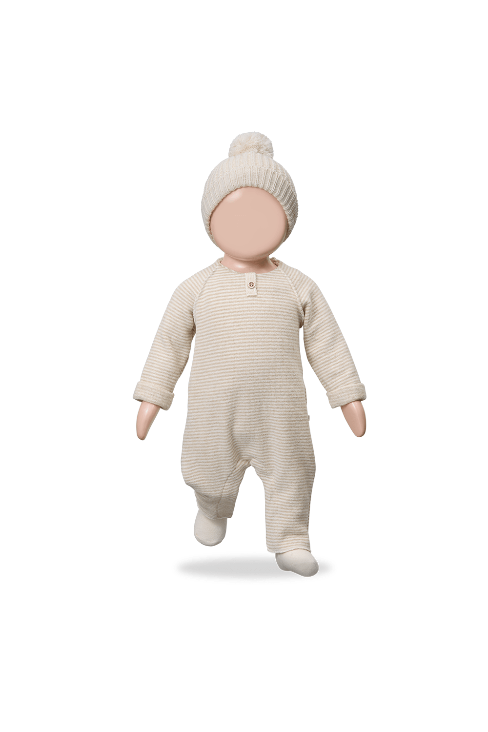Laval jumpsuit - beige van 1+ in the family | Kids Conceptstore Le Fanfare
