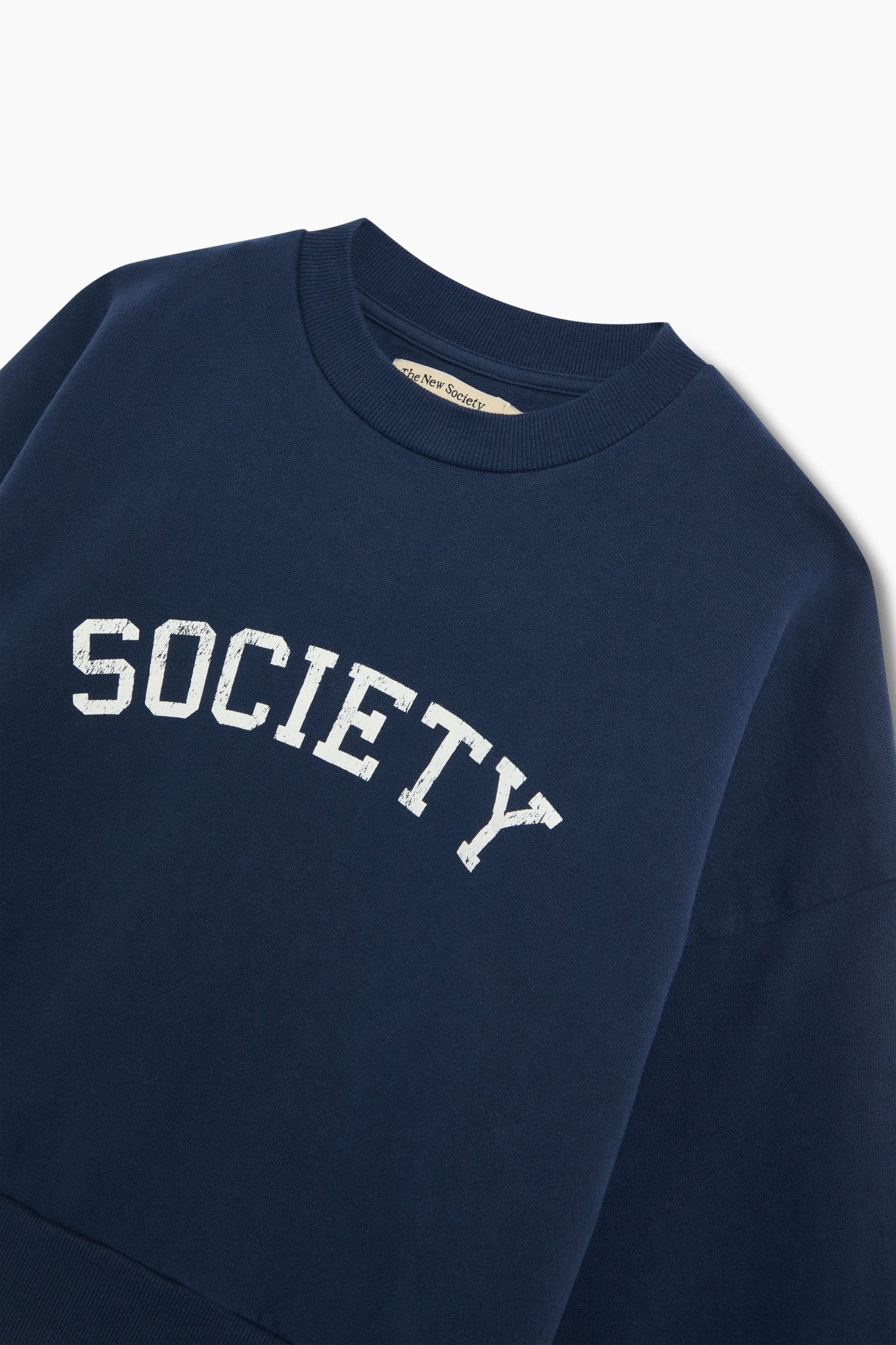 Lea Teen Sweatshirt Black Iris van The New Society | Kids Conceptstore Le Fanfare