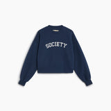 Lea Teen Sweatshirt Black Iris van The New Society | Kids Conceptstore Le Fanfare