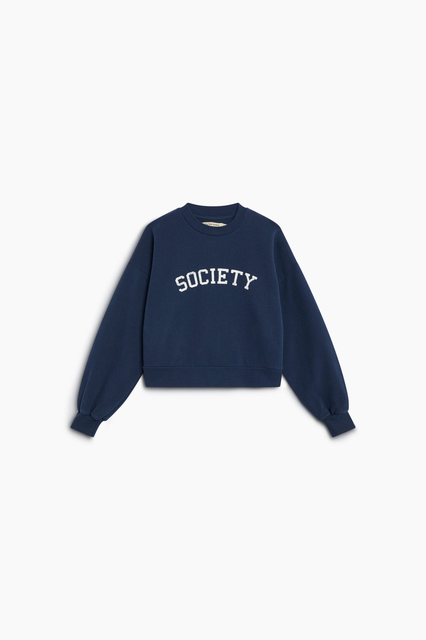 Lea Teen Sweatshirt Black Iris van The New Society | Kids Conceptstore Le Fanfare