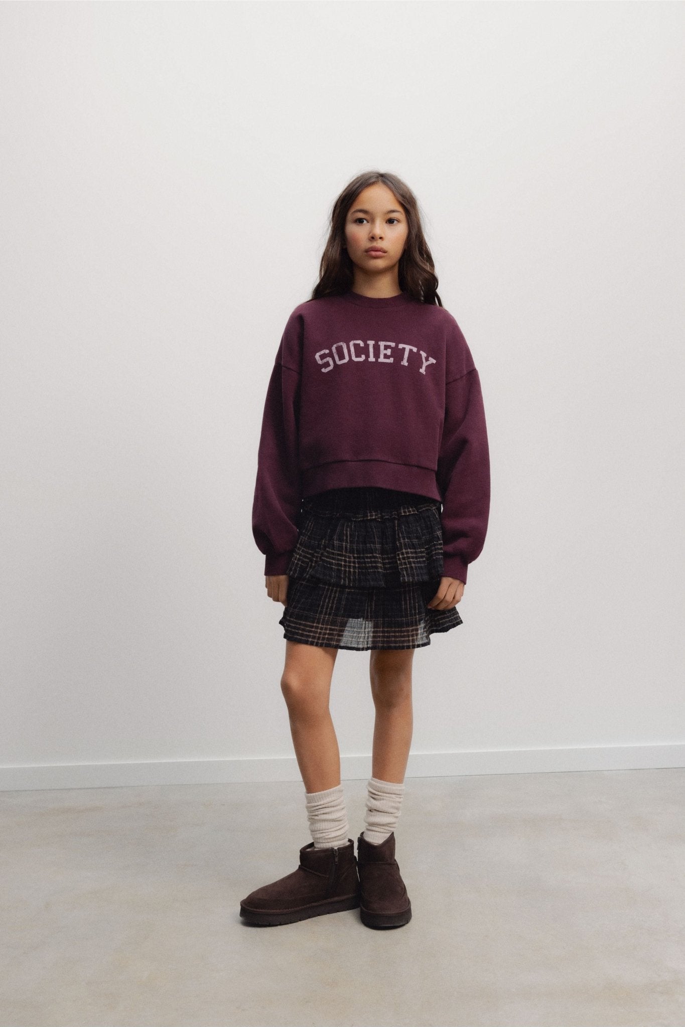 Lea Teen Sweatshirt Winetasting van The New Society | Kids Conceptstore Le Fanfare
