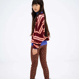 Legging - Chocolate leopard van Repose AMS | Kids Conceptstore Le Fanfare
