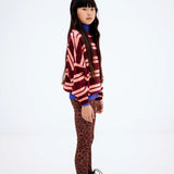 Legging - Chocolate leopard van Repose AMS | Kids Conceptstore Le Fanfare