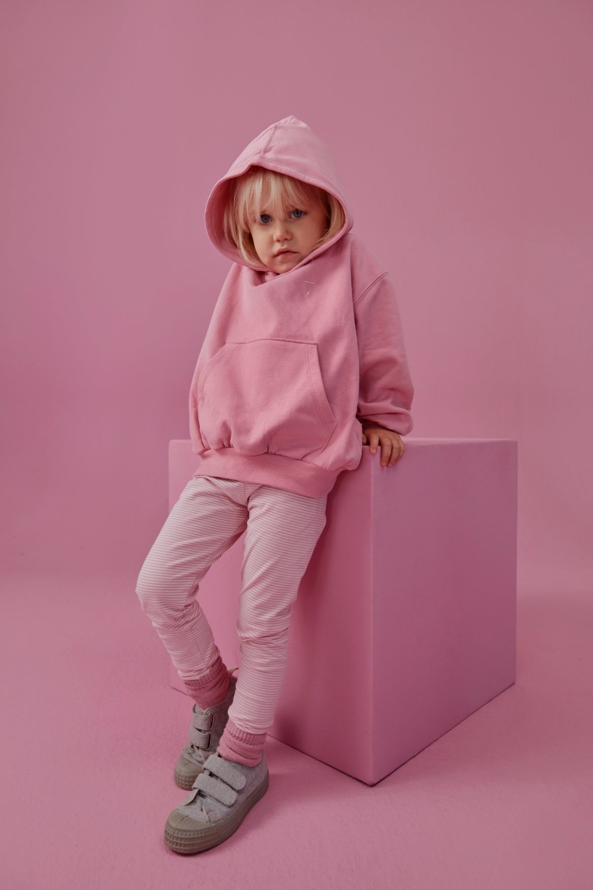 Leggings | Bubblegum - Cream van Gray Label | Kids Conceptstore Le Fanfare