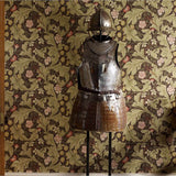 Leicester Wallpaper - Chocolate/Olive