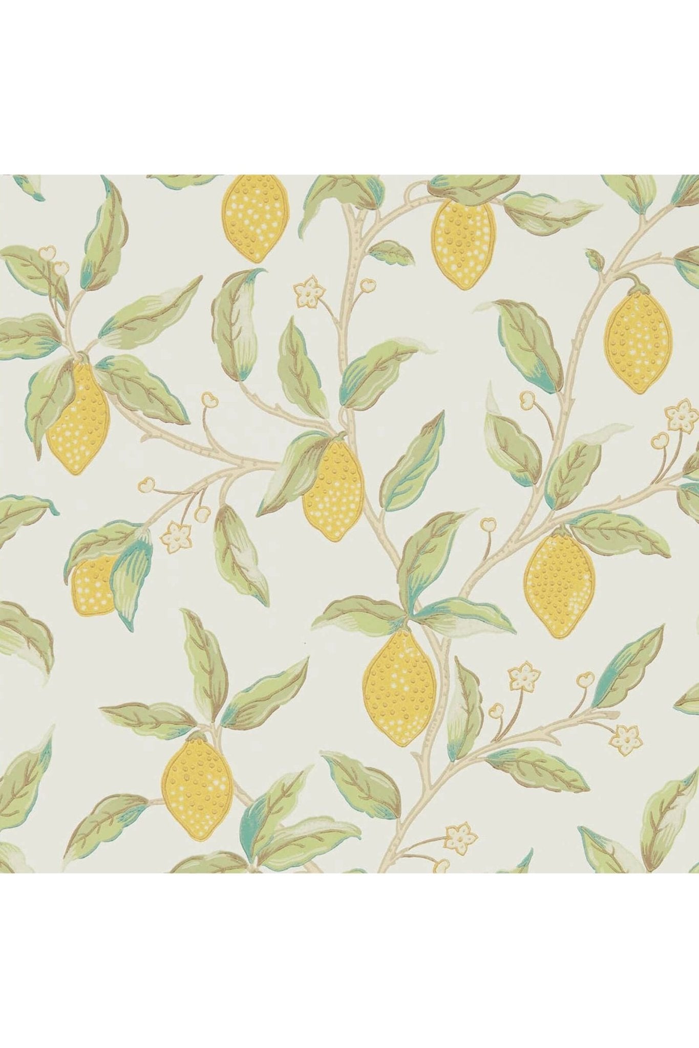 Lemon Tree Wallpaper - Bay Leaf van Morris & Co | Kids Conceptstore Le Fanfare