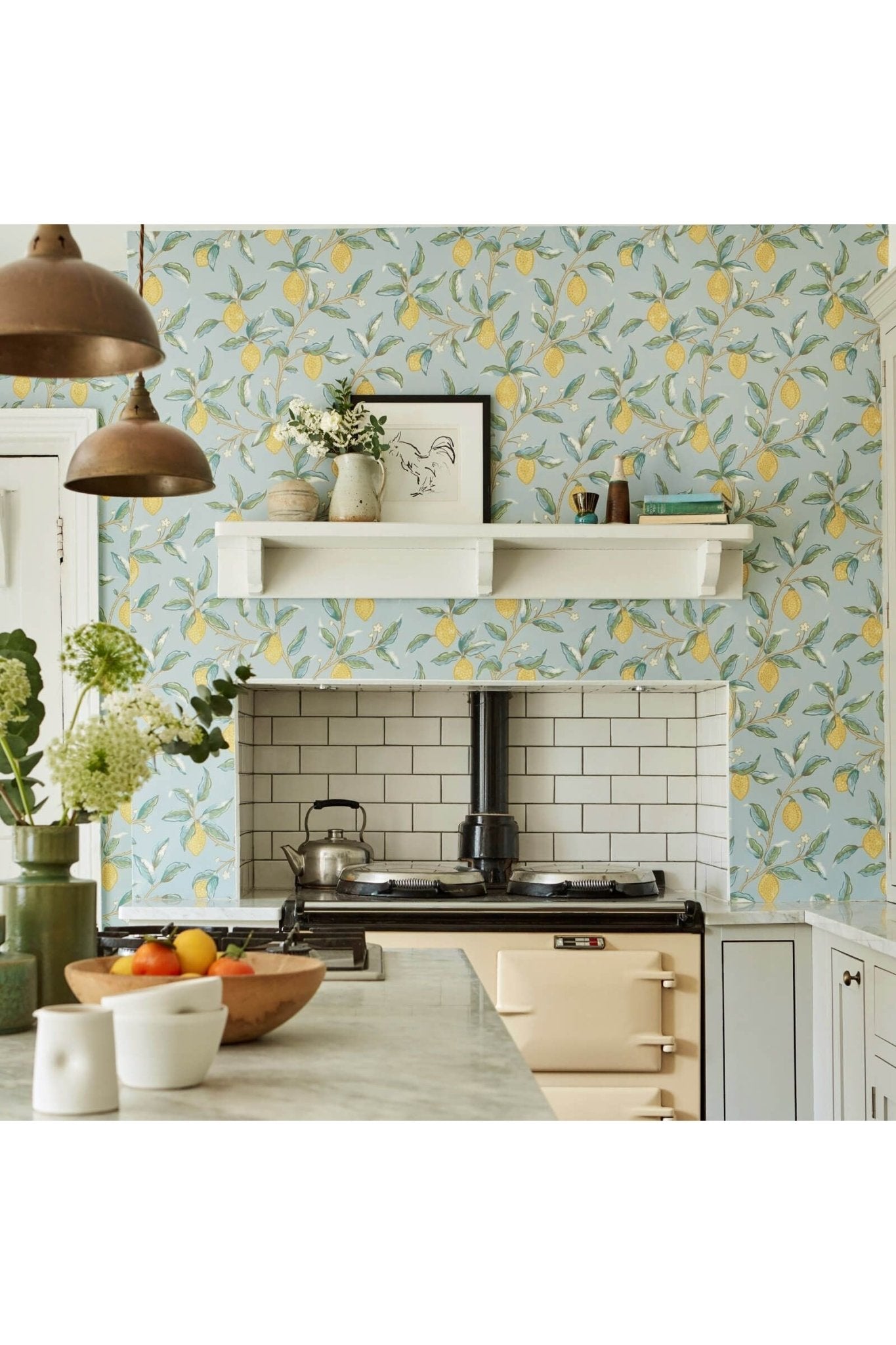 Lemon Tree Wallpaper - Wedgewood van Morris & Co | Kids Conceptstore Le Fanfare