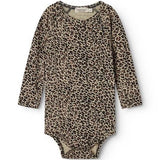 Leo Body LS - Leopard - Brown Leo van MarMar Copenhagen | Kids Conceptstore Le Fanfare