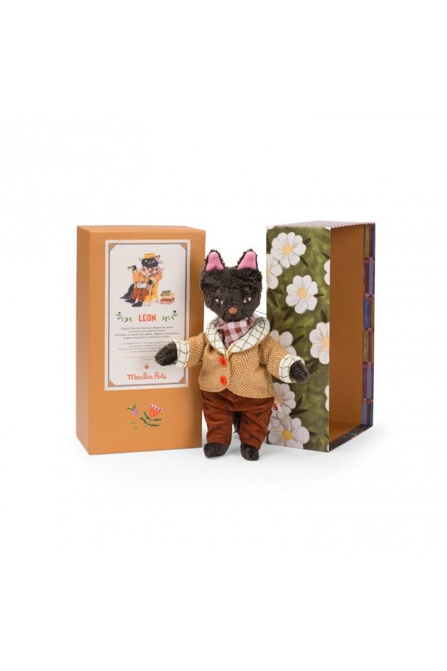 Léon de poes - Les Minouchkas van Moulin Roty | Kids Conceptstore Le Fanfare