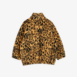 Leopard fleece jacket - Beige van Mini Rodini | Kids Conceptstore Le Fanfare