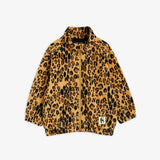 Leopard fleece jacket - Beige van Mini Rodini | Kids Conceptstore Le Fanfare