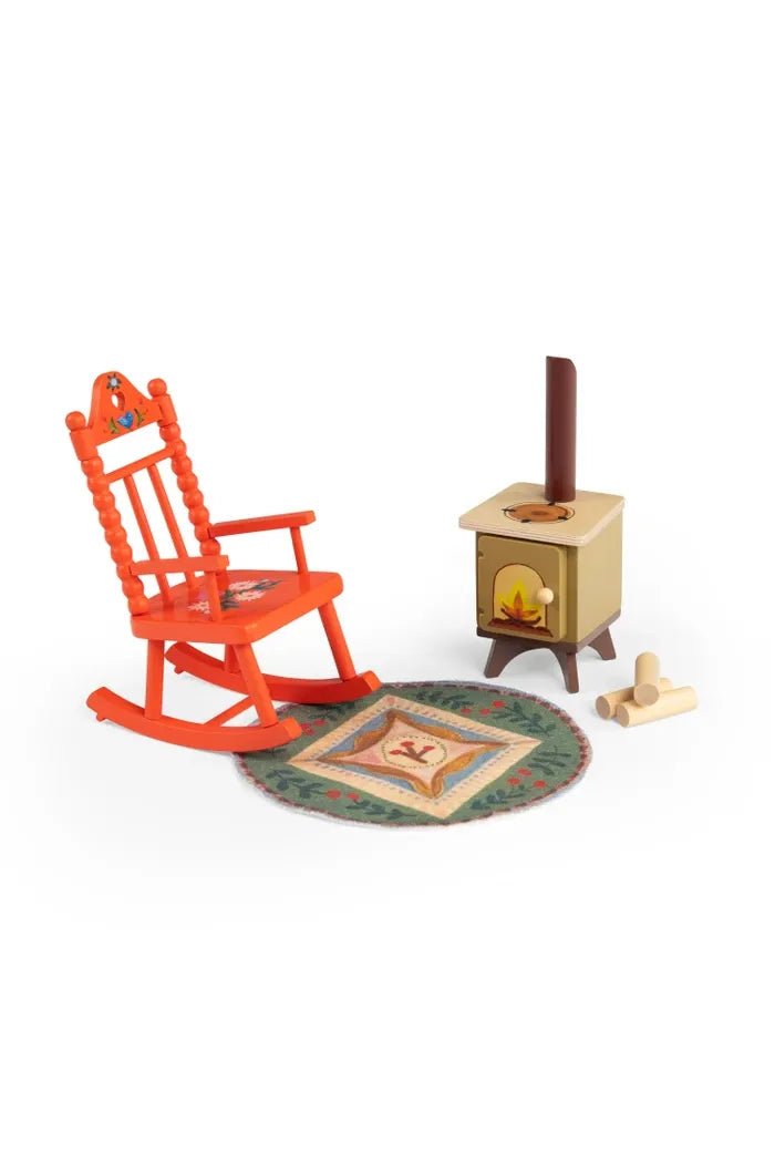 Les Minouchkas - Set bij het haardvuur van Moulin Roty | Kids Conceptstore Le Fanfare