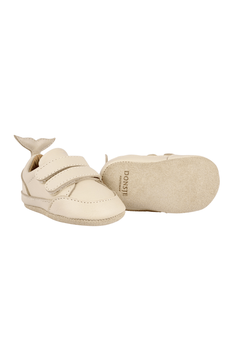 Levin Cream Leather van Donsje Amsterdam | Kids Conceptstore Le Fanfare