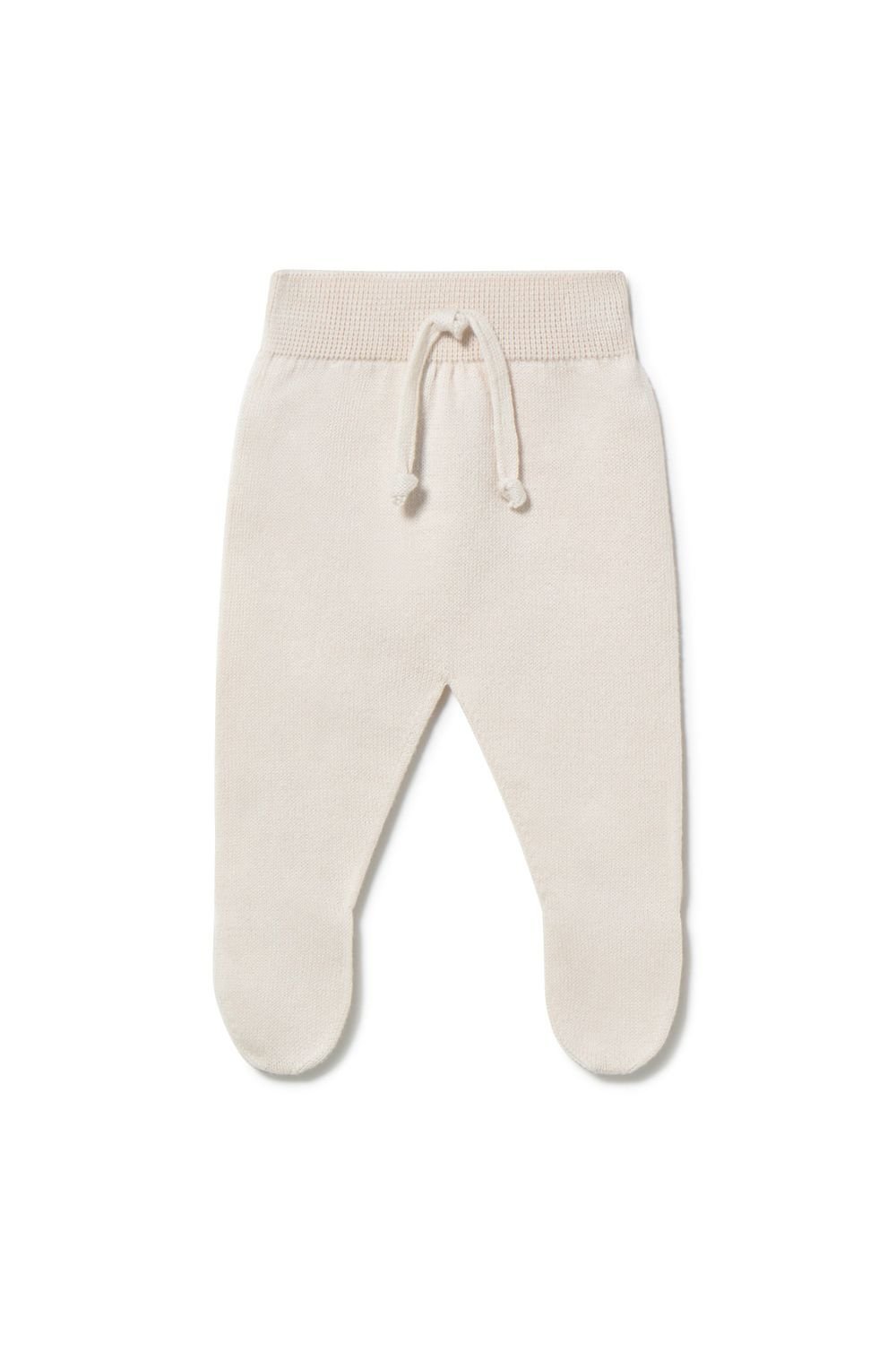 Liam knitted trousers - cream van Li&me | Kids Conceptstore Le Fanfare