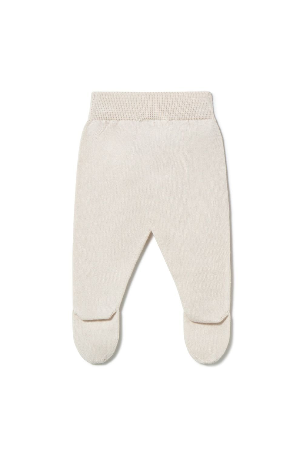 Liam knitted trousers - cream van Li&me | Kids Conceptstore Le Fanfare