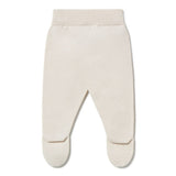Liam knitted trousers - cream van Li&me | Kids Conceptstore Le Fanfare