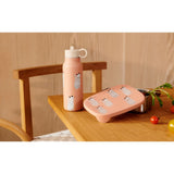 Arthur Lunchbox Cat - Tuscany Rose