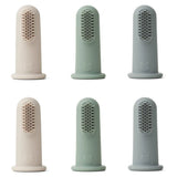 Simon finger toothbrush 6-pack Peppermint multi mix
