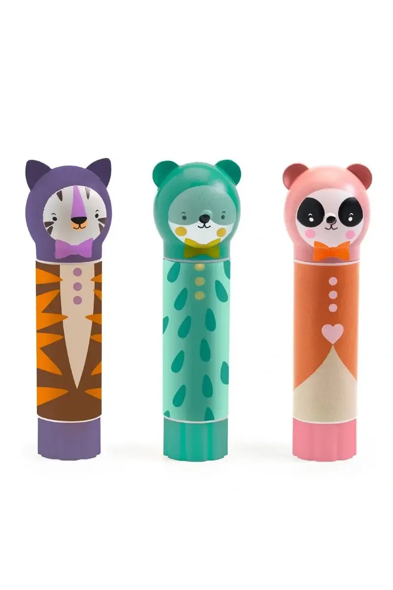 Lijmstiften - Dieren (1st) van Djeco | Kids Conceptstore Le Fanfare