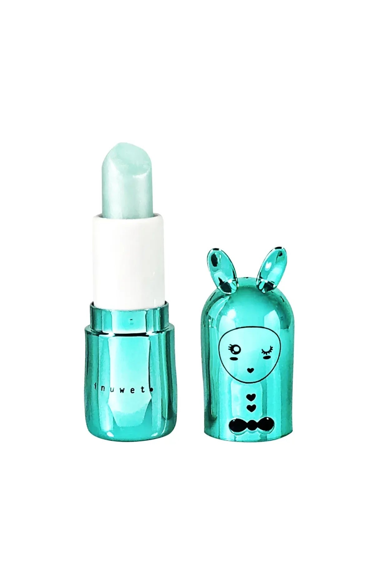 LIPBALM METALLIC EDITION GREEN - CUPCAKE van Inuwet | Kids Conceptstore Le Fanfare