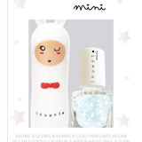 Lipbalm Nailpolish Duo Set Coton Candy van Inuwet | Kids Conceptstore Le Fanfare