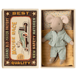 Little brother mouse, in matchbox van Maileg | Kids Conceptstore Le Fanfare