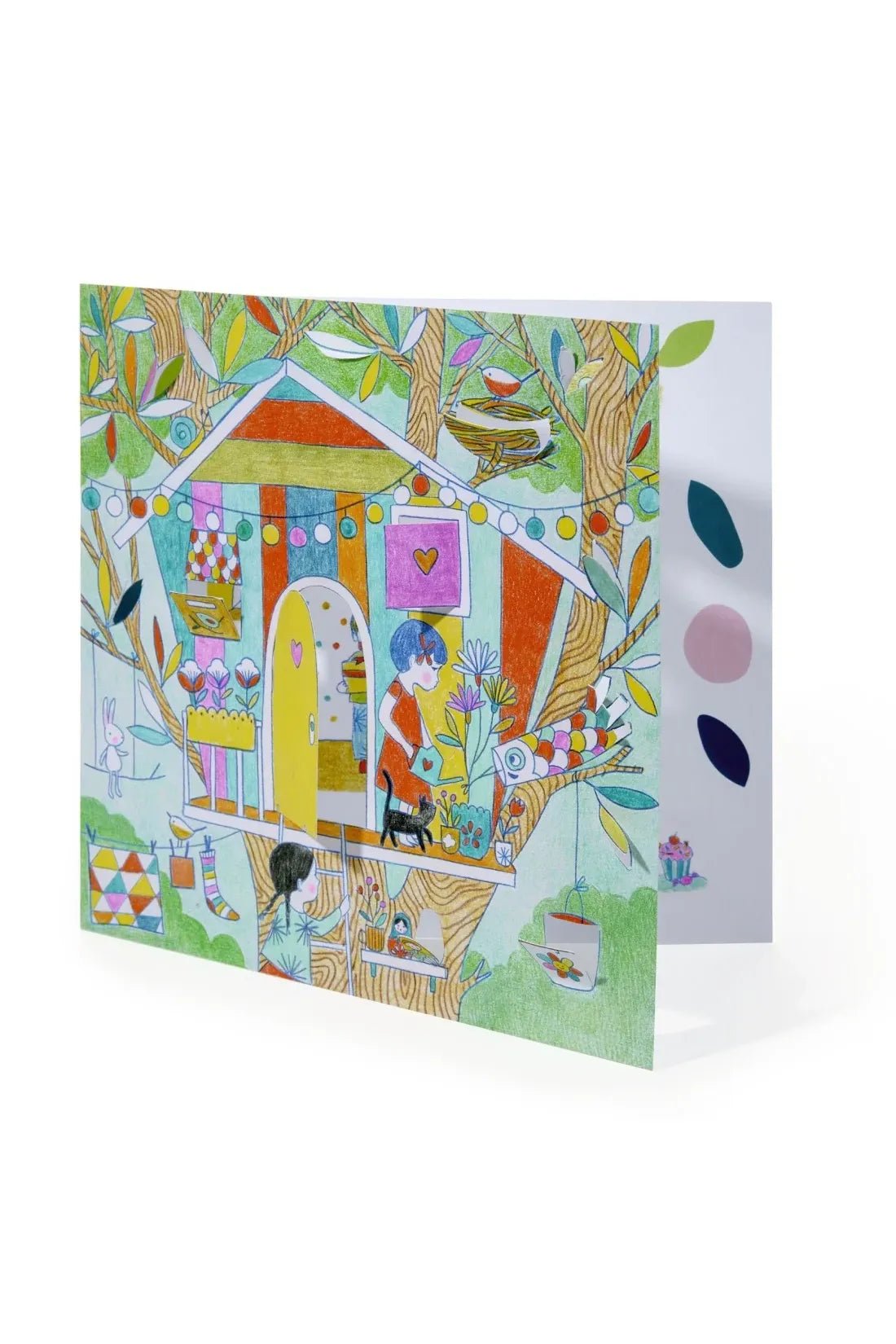 Little doors colouring sheets - Nina’s play tents van Djeco | Kids Conceptstore Le Fanfare