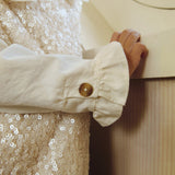Lizonne Dress - Misty Rose van Donsje Amsterdam | Kids Conceptstore Le Fanfare