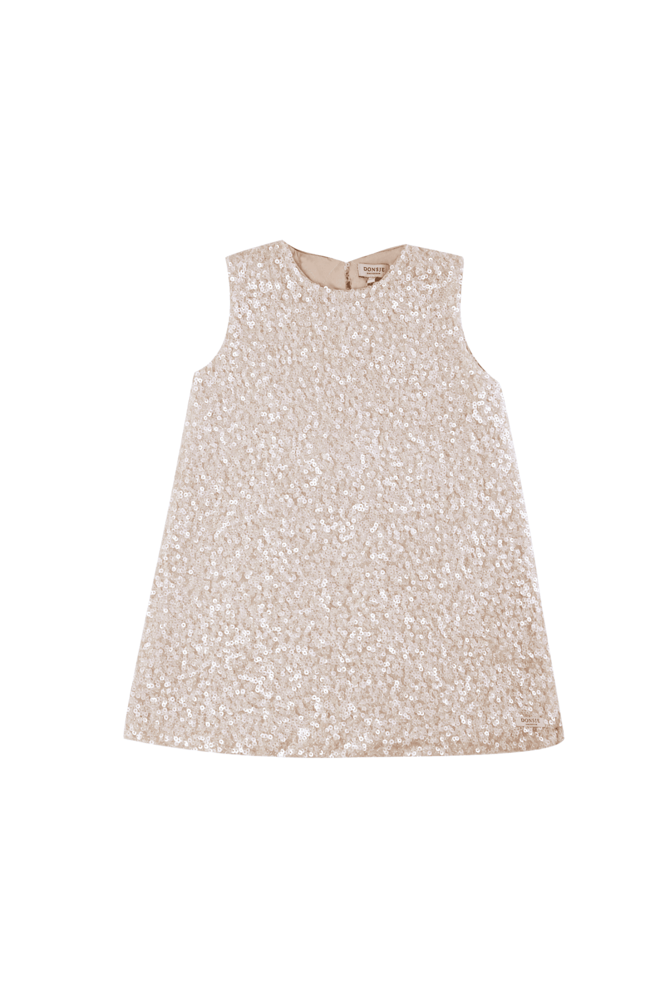 Lizonne Dress - Misty Rose van Donsje Amsterdam | Kids Conceptstore Le Fanfare