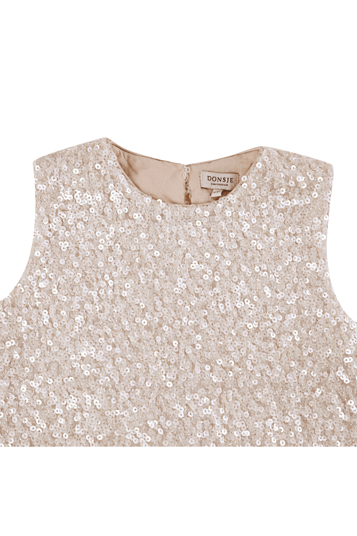 Lizonne Dress - Misty Rose van Donsje Amsterdam | Kids Conceptstore Le Fanfare