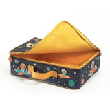 Logeer tas paars/geel van Djeco | Kids Conceptstore Le Fanfare