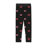 Logo Lips Polyamide Jersey Leggings van Stella McCartney | Kids Conceptstore Le Fanfare