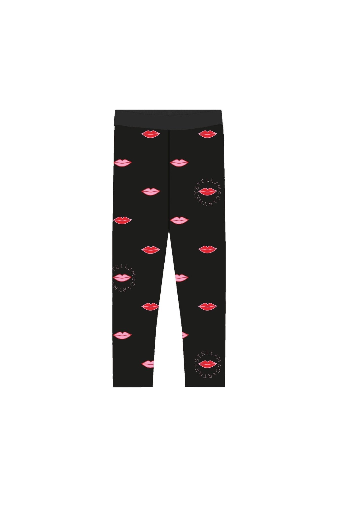 Logo Lips Polyamide Jersey Leggings van Stella McCartney | Kids Conceptstore Le Fanfare