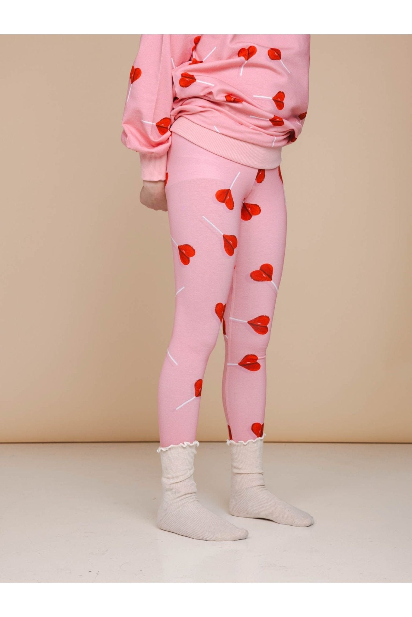 Lollipop Love Legging van Snurk Amsterdam | Kids Conceptstore Le Fanfare