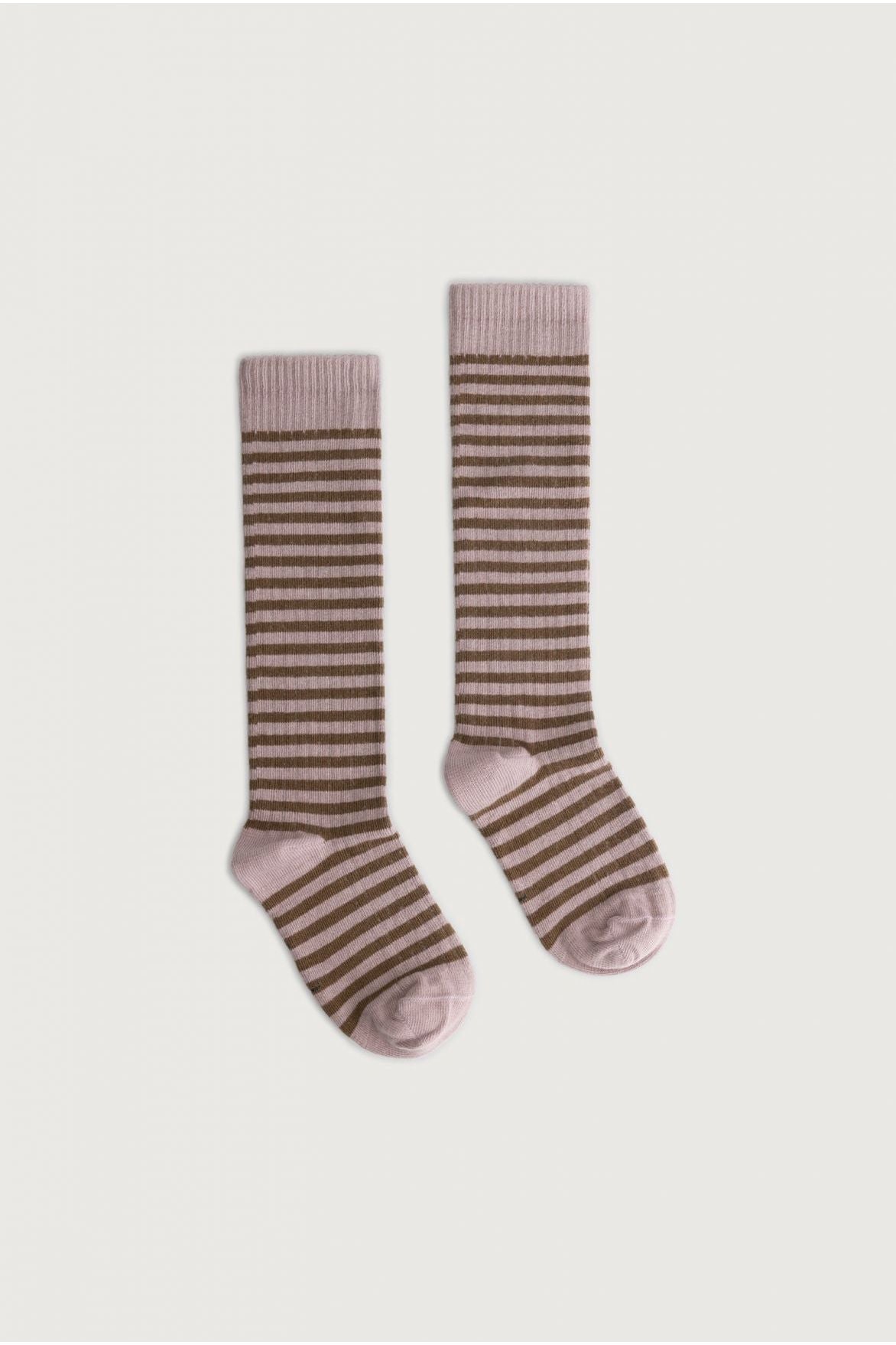 Long Ribbed Socks | Berry - Woody van Gray Label | Kids Conceptstore Le Fanfare