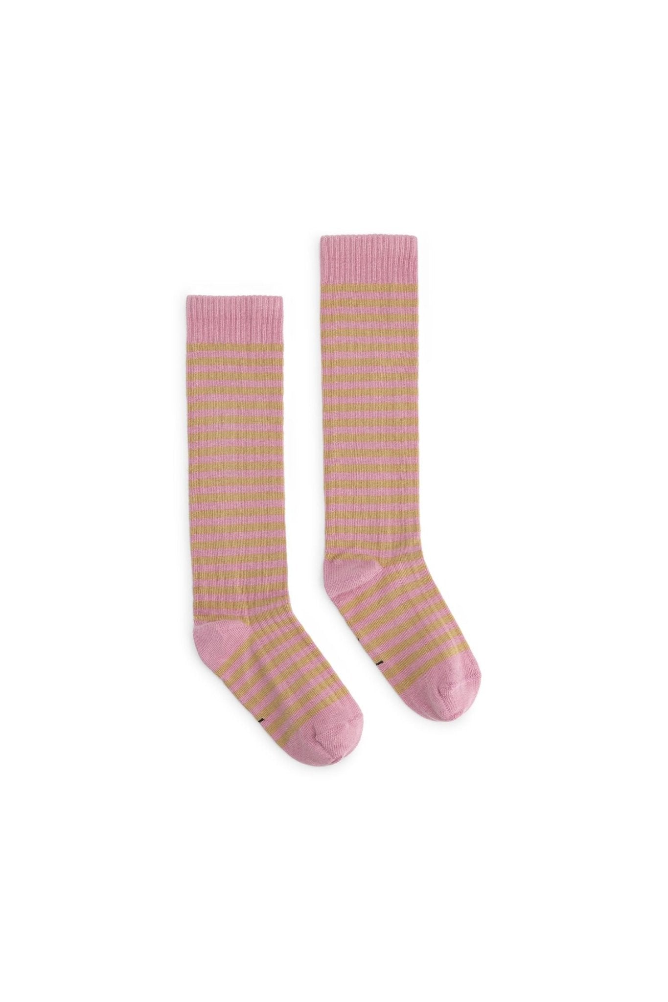 Long Ribbed Socks | Bubblegum - Cookie van Gray Label | Kids Conceptstore Le Fanfare