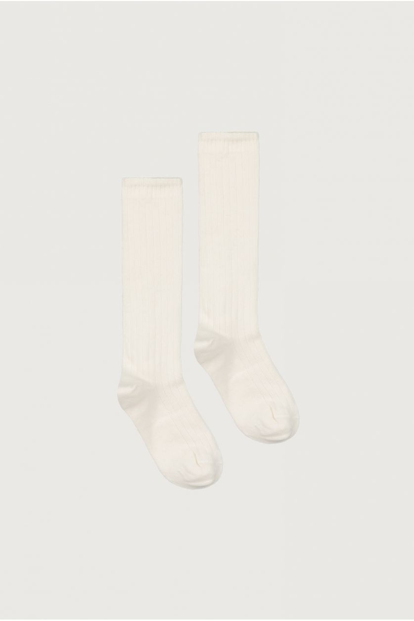 Long Ribbed Socks | Cream van Gray Label | Kids Conceptstore Le Fanfare