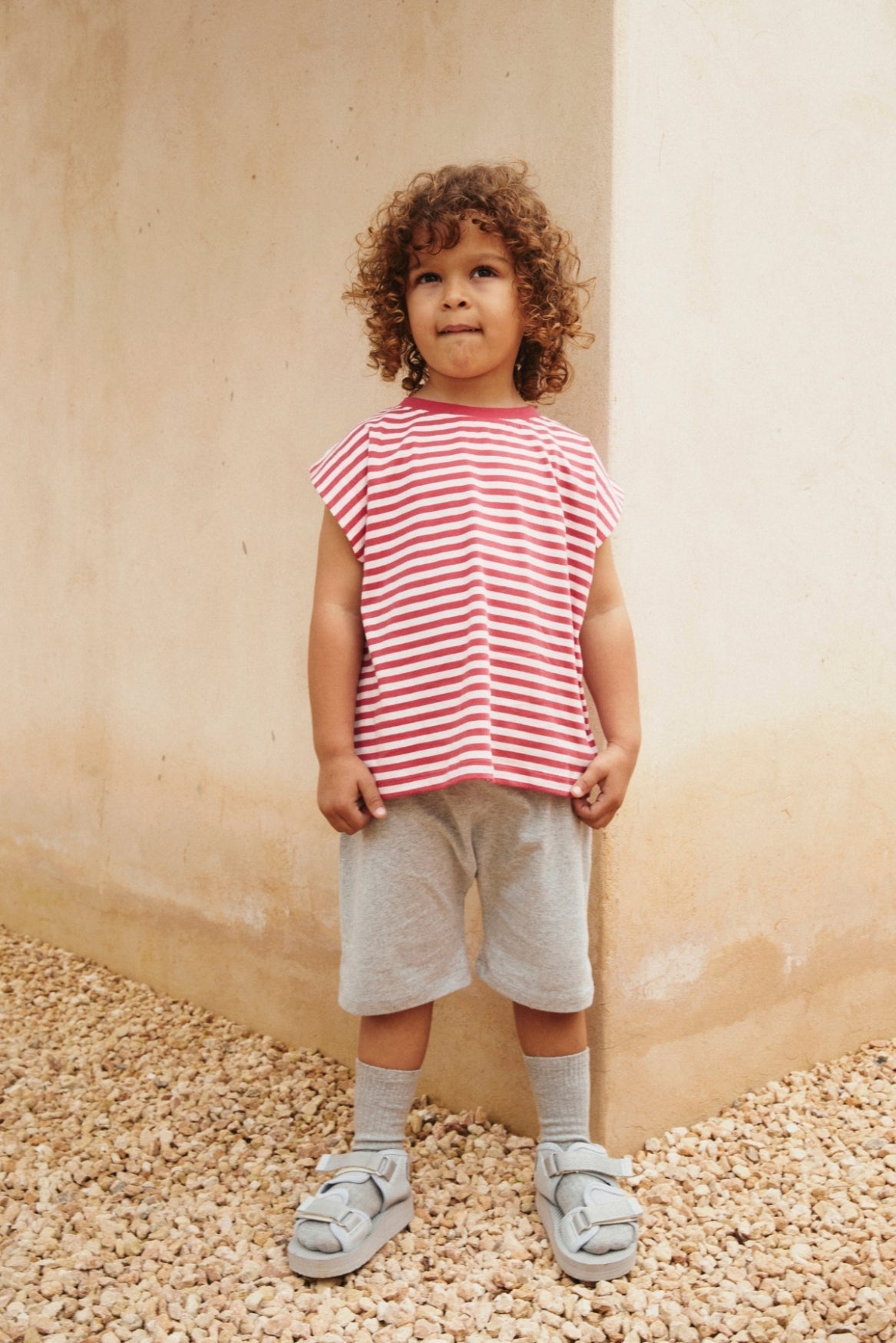 Long Ribbed Socks | Grey Melange van Gray Label | Kids Conceptstore Le Fanfare