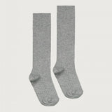 Long Ribbed Socks | Grey Melange van Gray Label | Kids Conceptstore Le Fanfare