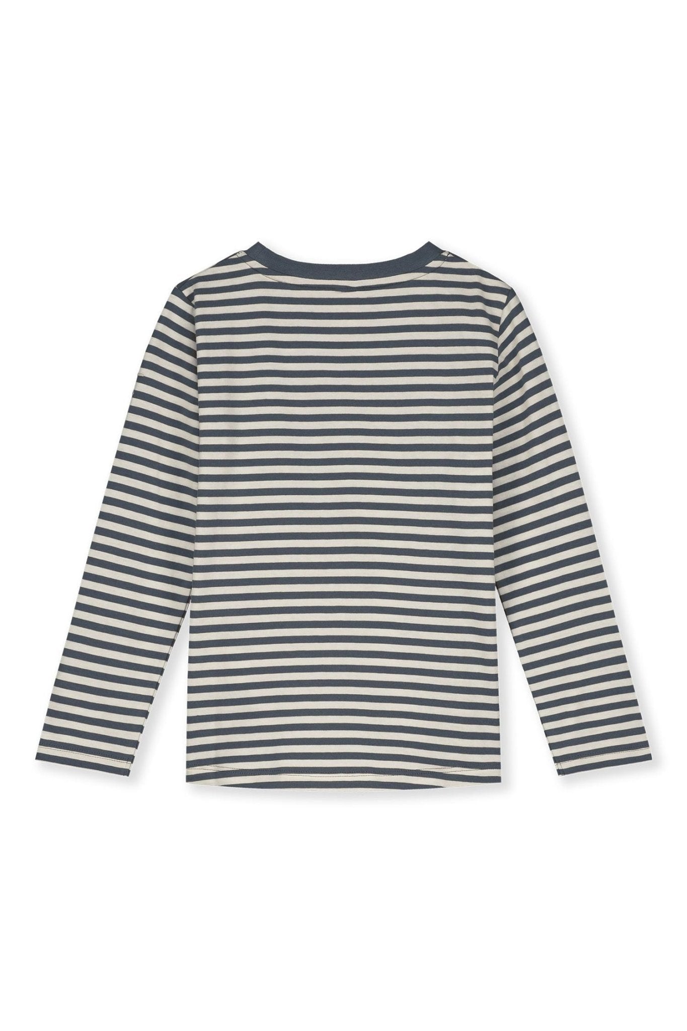 Longsleeve Tee | New Fit | Blue Grey - Cream van Gray Label | Kids Conceptstore Le Fanfare