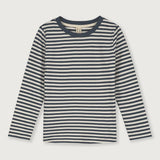 Longsleeve Tee | New Fit | Blue Grey - Cream van Gray Label | Kids Conceptstore Le Fanfare