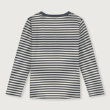 Longsleeve Tee | New Fit | Blue Grey - Cream van Gray Label | Kids Conceptstore Le Fanfare