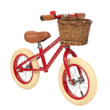 Loopfiets vintage banwood - rood van Banwood | Kids Conceptstore Le Fanfare
