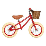 Loopfiets vintage banwood - rood van Banwood | Kids Conceptstore Le Fanfare