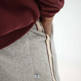 Loose ease pants - Light mixed grey