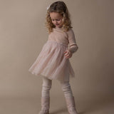 Lotus Dress - Light Coral van Donsje Amsterdam | Kids Conceptstore Le Fanfare