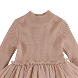 Lotus Dress - Light Coral van Donsje Amsterdam | Kids Conceptstore Le Fanfare