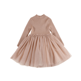 Lotus Dress - Light Coral van Donsje Amsterdam | Kids Conceptstore Le Fanfare